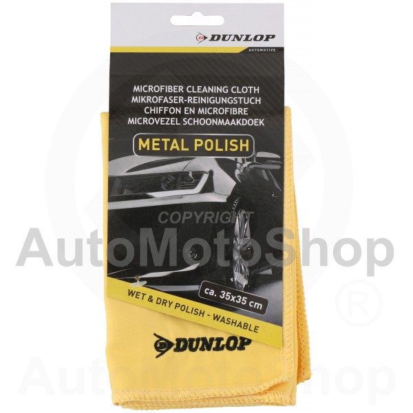 Microfiber cloth for body polishing 35x35cm. Dunlop